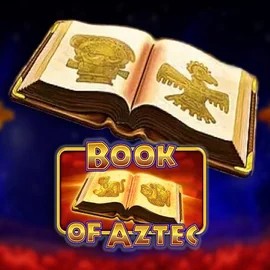 Book of Aztec logo by Amatic Industries at Stake Casino