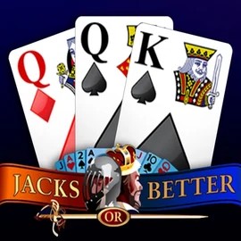 Official Poker logo: Jacks or Better (Origins) by Playtech at Stake Casino