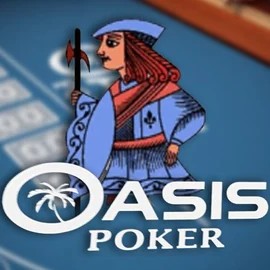 Enjoy Oasis Poker by Nucleus Gaming – logo hosted on stakecasinos-fi.com