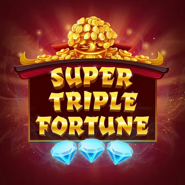 Super Triple Fortune logo by Greentube at Stake Casino