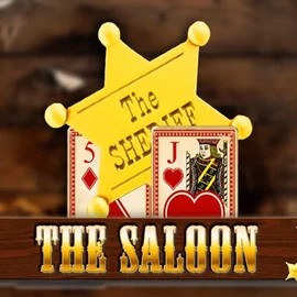 The Saloon online game logo by WorldMatch on stakecasinos-fi.com