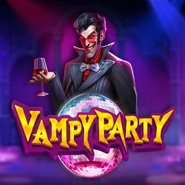 Vampy Party by Pragmatic Play, showcased at stakecasinos-fi.com – game logo